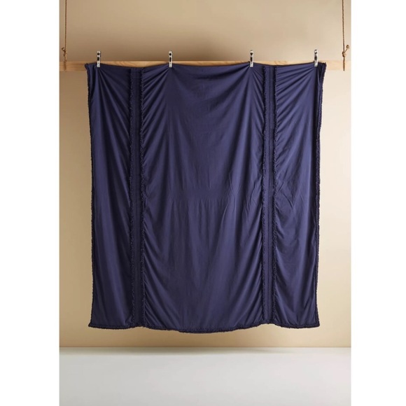 Anthropologie Fringed Mirabella Duvet 🎊 Host Pick - Picture 3 of 7